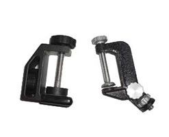 black tiny c-clamps